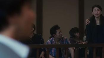 Sins of Kujo TV Show: A victim’s family member yells and cries at Kujo Taiza during a court case