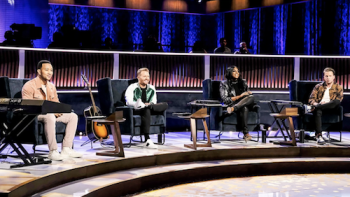 Songland TV Series: John Legend with producers. 