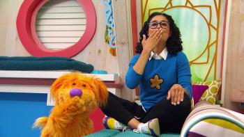 Snug's House TV Show: Catch you later kisses. 