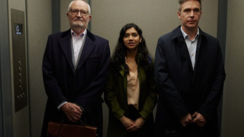 Ten Percent TV Show: Richard, Misha, and Jonathan. 