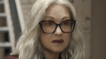 The Horror of Dolores Roach screenshot 3: Cyndi Lauper plays blonde-haired Ruthie.