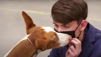 The Mighty Underdogs TV Show: Turner with his show dog Kraken