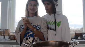 The Biebers on Watch TV Show: Justin and Hailey