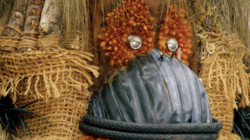 The Big Flower Fight TV Show: A gorilla. 