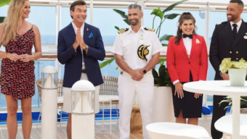 The Real Love Boat TV show: The hosts and crew.