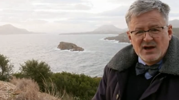 The Story of Europe TV Show: Scene #1, Looking at the coastline. 