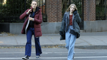 The Village TV Series: Sarah and Katie. 