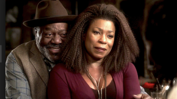 The Village TV Series: Ron and Patricia. 