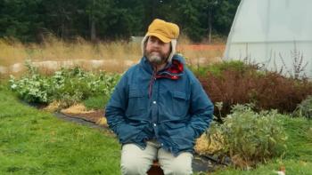 This is a Gardening Show TV show screenshot 1: Zach Galifianakis hosts