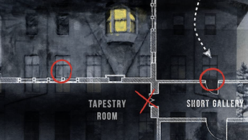 This Is a Robbery TV Show: Museum floorplan