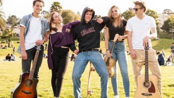 In Dolores Park, San Francisco. 