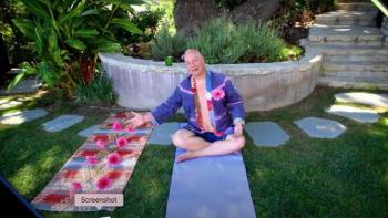 Tournament of Laughs TV Show: Jeff Ross does couples yoga by himself
