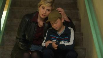Toxic Town TV show screenshot 2: Susan comforts her disabled son