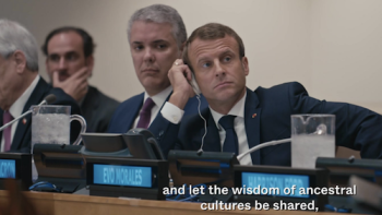 Vice Investigates TV Series: At an international conference. 