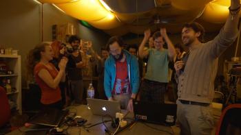 Launching Hyper Light Drifter. 