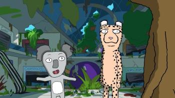 Wild Life TV Show: Darby (Koala) and Glenn (Cheetah) on a trip to the abandoned mall
