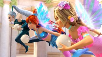 Winx Club The Magic is Back TV Show Screenshot 2: The fairies fly