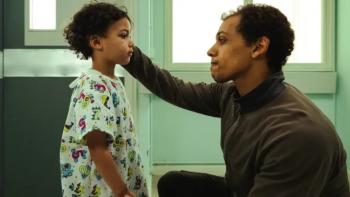 The Witness TV show screenshot 1: Alex and his father reconnect after the murder