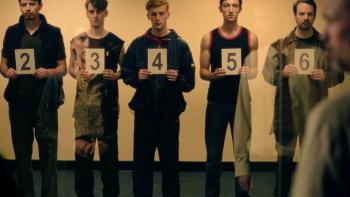 The Witness TV show screenshot 3: a 1992 lineup including suspect Colin Stagg