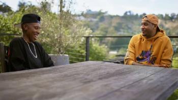 You Ain't Got These Series: Lena Waithe discussing sneaker culture at an outdoor table