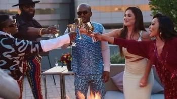 Young, Famous, & African screenshot of a toast. 