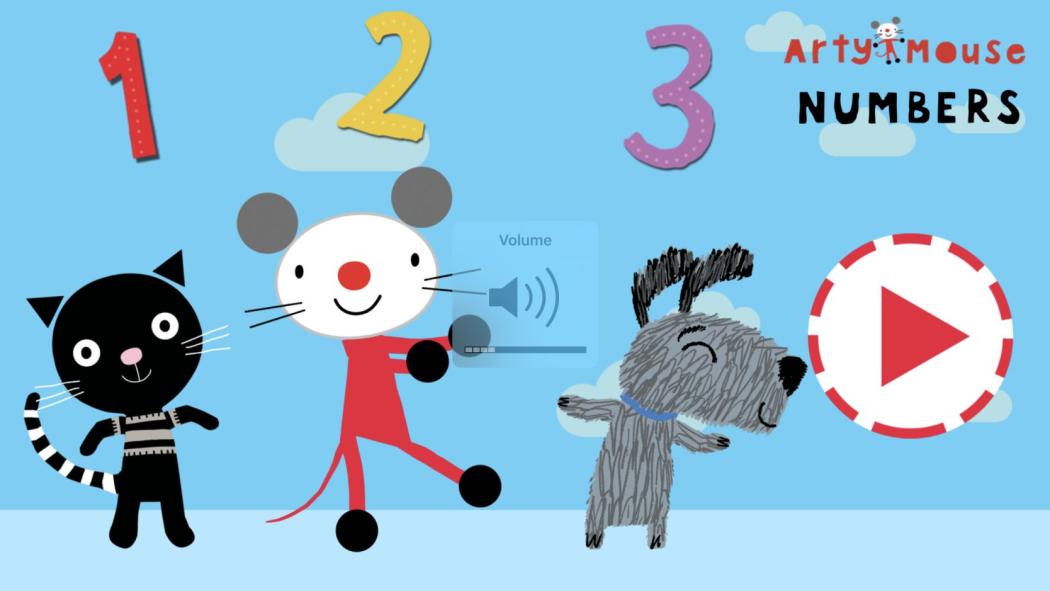 Arty Mouse Numbers App Review | Common Sense Media