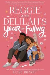Reggie & Delilah's Year of Falling book cover: Brown-skinned boy and girl sitting together, leaning against one another with guitar