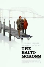 The Baltimorons Movie Poster: Arm-in-arm, Cliff and Didi appear to be about to walk off a pier; it's snowing out