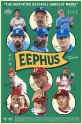Eephus movie poster: headshots of adult male baseball players pose on a green background