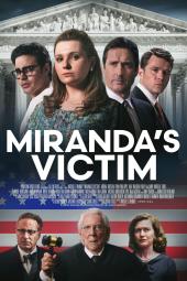Miranda's Victim Movie Poster: Seven actors in 1960s costumes in front of a courthouse