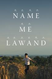 Name Me Lawand movie poster: A young boy runs through a field of tall grass, arms outstretched