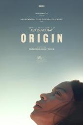 Origin Movie Poster: Aunjanue Ellis-Taylor, as author Isabel Wilkerson, looks up at the sky