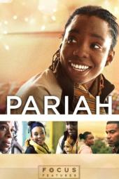 Pariah Movie Poster: Smiling person with movie scenes below.