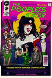 The People's Joker Movie Poster: Vera Drew and the cast of the film in a comic-book-style picture