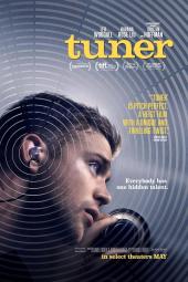 Tuner movie poster: Leo Woodall listens to a safe dial being turned