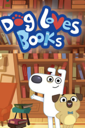 Dog Loves Books Poster Image