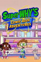 Super Why's Comic Book Adventures TV show poster: Power Paige and Super Why find a cat