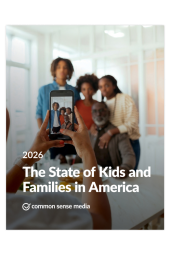 Mobile phone photo capture of mother, father and teenaged son and daughter