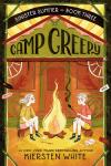 Camp Creepy book cover showing twins at campfire
