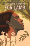For Lamb book cover: Black girl in profile faces a tree with a White crowd in shadow below