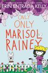Marisol bikes with her cat wearing blue pants, a purple shirt, and a yellow helmet. A dog behind a white picket fence.