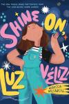 Book cover: Latina girl in overalls looks up confidently