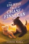 The Unlikely Tale of Chase & Finnegan book cover: An illustration of a cheetah cub and a shaggy brown dog lying contentedly side by side