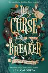 The Curse Breaker book cover: Candles, dragonflies, gold coins, a cat, a bird, and assorted seafaring stuff like fishing nets