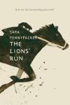 The Lions' Run book cover: Boy on running horse, looking backward