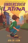 Book cover: Latina teen escapes on skateboard