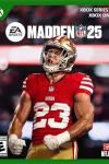 The cover art to EA Sports' Madden NFL 25, featuring San Francisco 49ers running back Christian McCaffrey