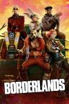 Borderlands Movie Poster: Five characters in various superhero-like costumes