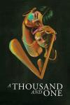 A Thousand and One Movie Poster: Teyana Taylor stands in front of Aaron Kingsley Adetola  