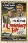 A Canterbury Tale movie poster: Eric Portman, Sheila Sim, and John Sweet appear above the British countryside